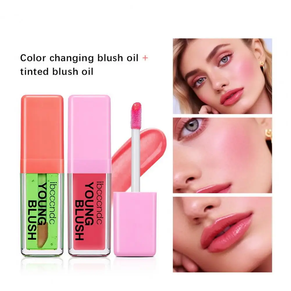 Girly Rosiness Blush Radiant Cheeks Long-wearing Liquid Blush for Women Dewy Glow Smooth Matte Finish Prevents Dryness Lady