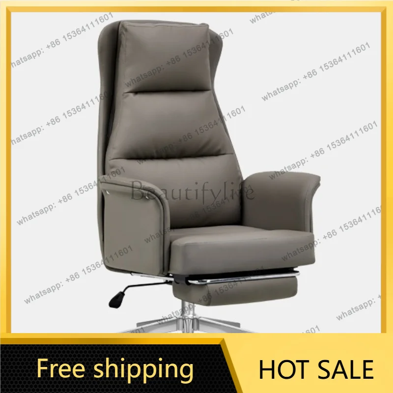 LSLuxury Ergonomic Office Chairs Minimalist Design Vanity Modern Villa Office Chairs Fashion Advanced Furniture Cadeira Lsdny