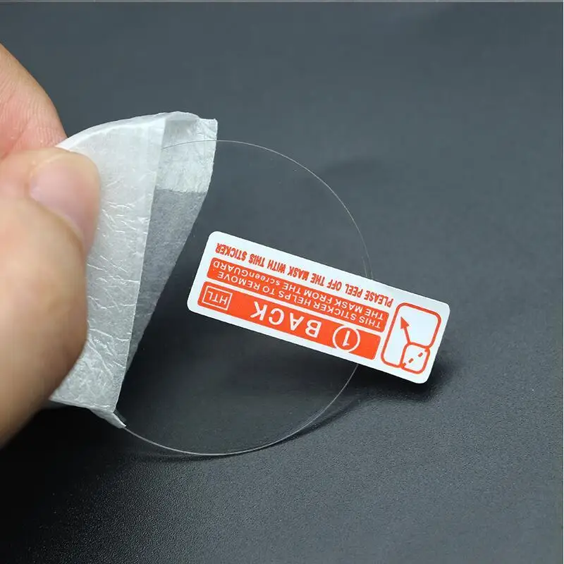 2Pcs Universal Round Tempered Glass Protective Film Screen Protector Cover For Armani Moto Xiaomi Smart Watch 26-34mm 27mm 46mm