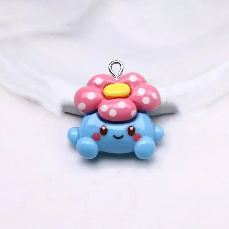 10 قطع الكرتون السنجاب الراتنج سحر شيشاير القط صنع المجوهرات القرط قلادة سوار قلادة الهاتف DIY الملحقات