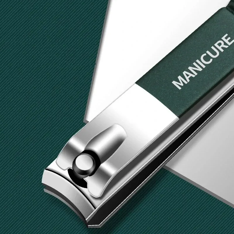 8-18 pz/set Set di tagliaunghie Set di tagliaunghie in acciaio inossidabile con borsa pieghevole Kit per manicure Forbici Trucco Strumento di bellezza