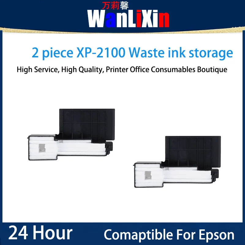 

2-компонентный резервуар для отработанных чернил XP-2100, совместимый с Epson XP-420, XP-342, XP-355, XP-430, XP-432, XP-434, XP-442, XP-445.