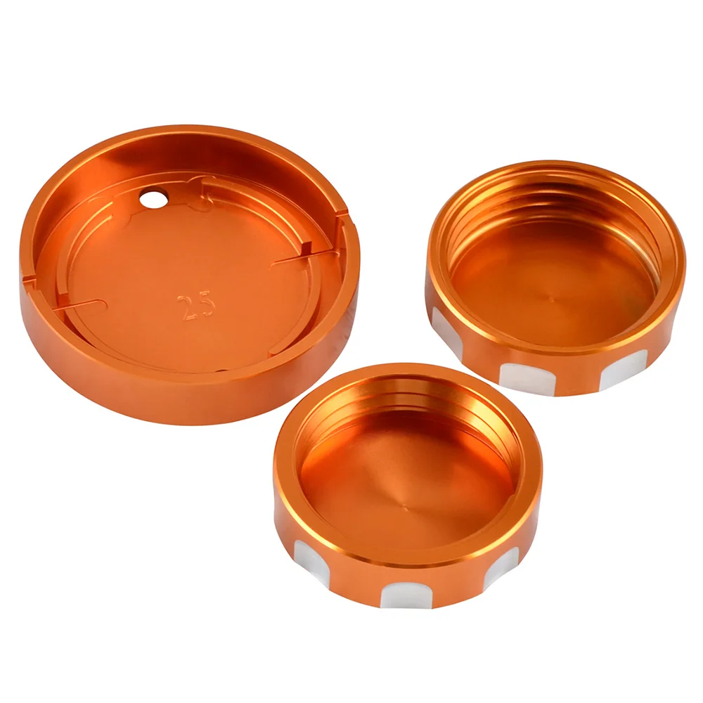 Front Rear Brake Clutch Fluid Reservoir Cover Cap For KTM 690 Duke 2008-2010 1290 Super Duke GT R 2014-2021 1190 RC8/R 2009-15 view 5