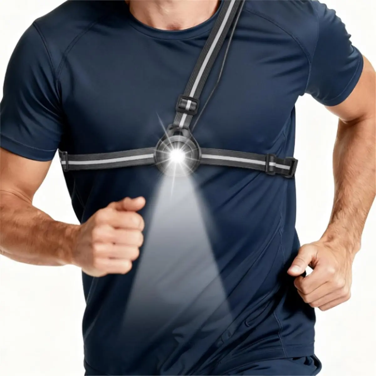 618 Mega Sale Outdoor Running Chest Light USB Lechargeable Light Camping Warning Light Night Running Chest Light