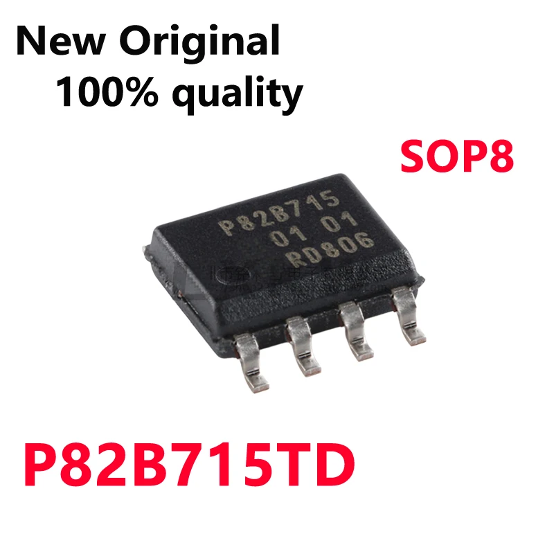 10/PCS New P82B715TD P82B715 SOP8 Signal buffer chip In Stock
