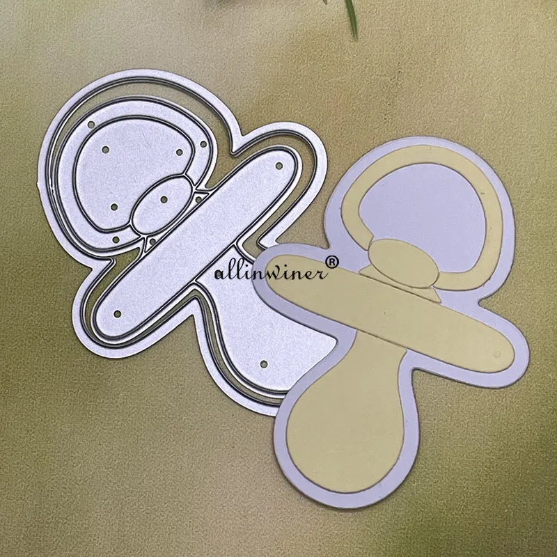 Baby pacifier Metal Cutting Dies Stencils For DIY Scrapbooking Decorative Embossing Handcraft Die Cutting Template