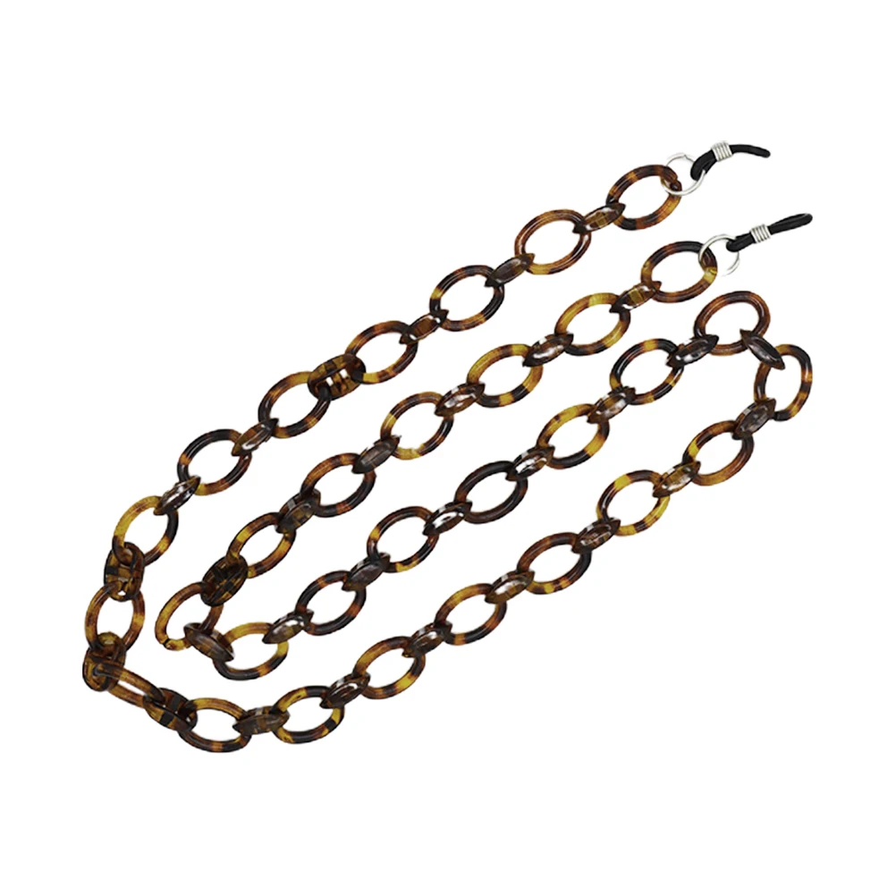 

Glasses Chain Mask Holder Eyeglass Lanyard Acrylic Strap European Style Face Mask Necklace Glasses Keeper Anti Lost