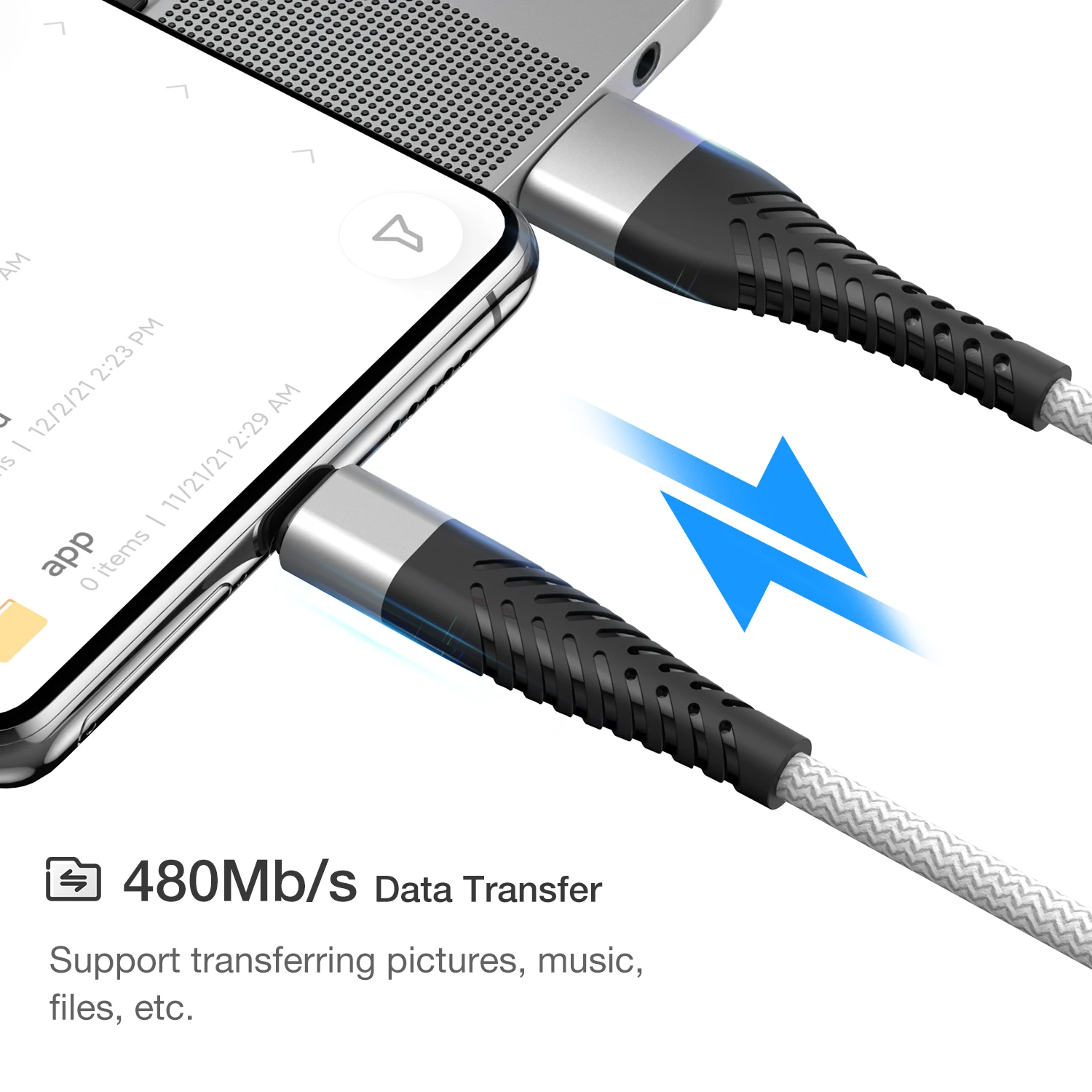 3A USB نوع C كابل لسامسونج S23 S22 S21 Xiaomi 13 12 11 Redmi Realme هواوي شحن سريع USB C شاحن الحبل سلك طويل 2 متر 3 متر #4