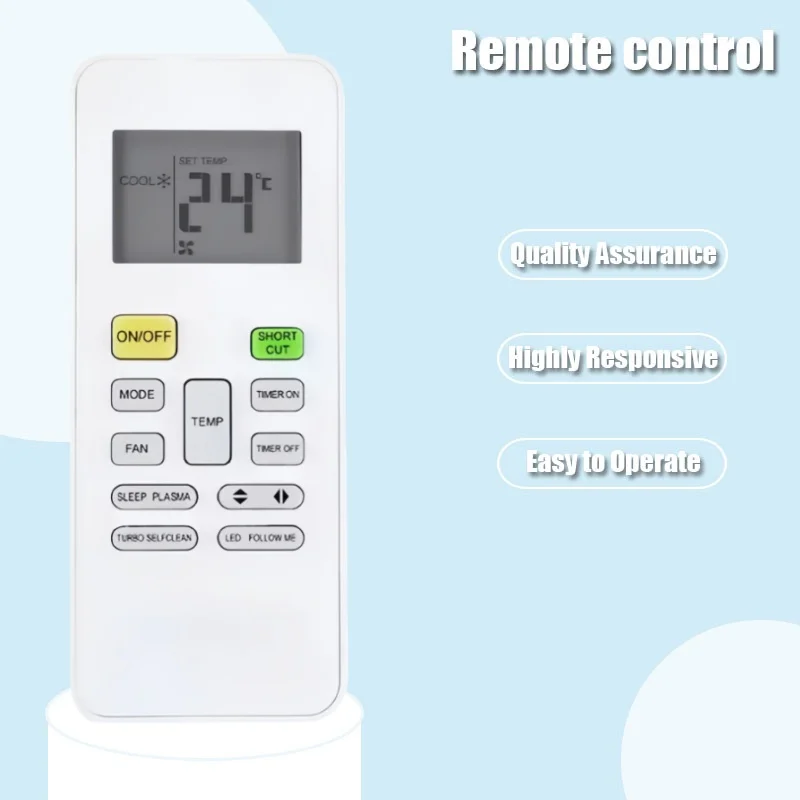 Universal HVAC Remote Control Air Conditioner Replacement Electronic Parts RG52A2/BGEF RG52B/BGE RG52G/BGE RG52A8