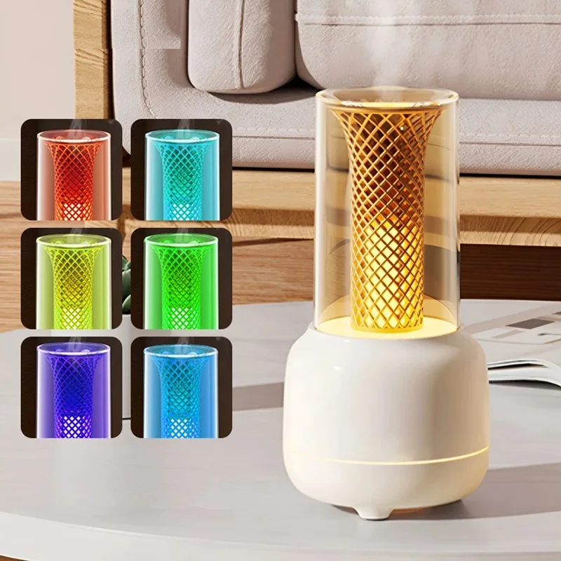 

LED Multi-Colour Breathing Night Light Home Essential Oil Diffuser Ultrasonic Humidifier Desktop Decorative Lamp Bedroom Ambianc