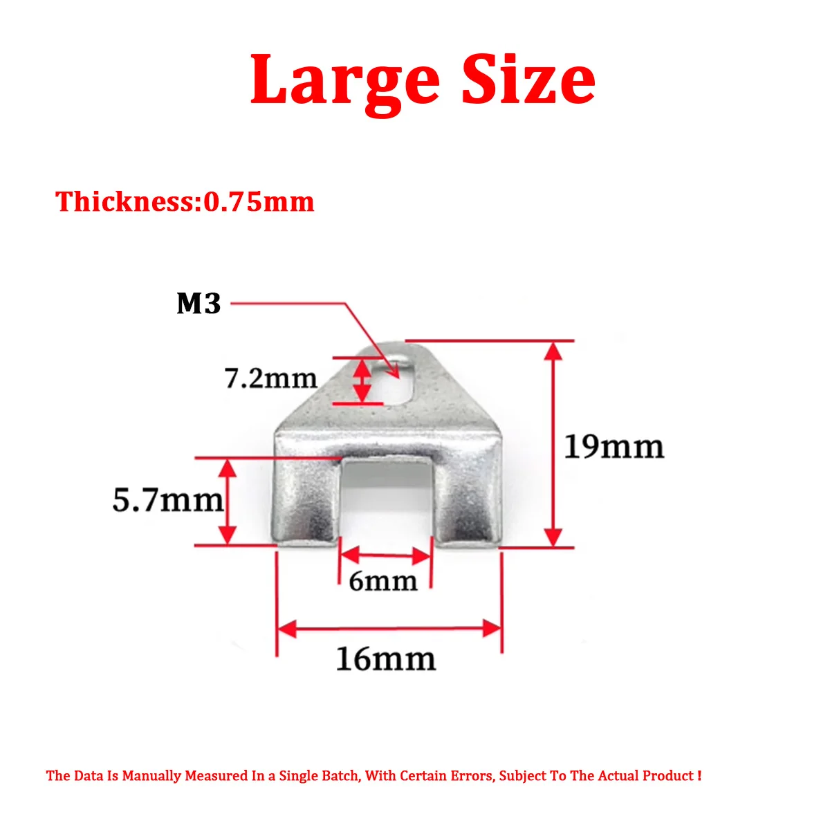 Horn/Speaker/Display Screen Fixed Iron Pressure Plate Arch Bracket Small/Medium/Large Size