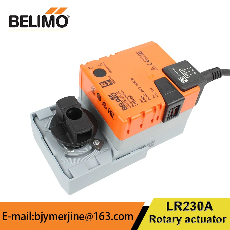 Belimo LR230A LRU230 LR230A-S AC230V OPEN-Close 5NM Valve act uator HVAC Systems Building ventilation  in stock original CE IP54