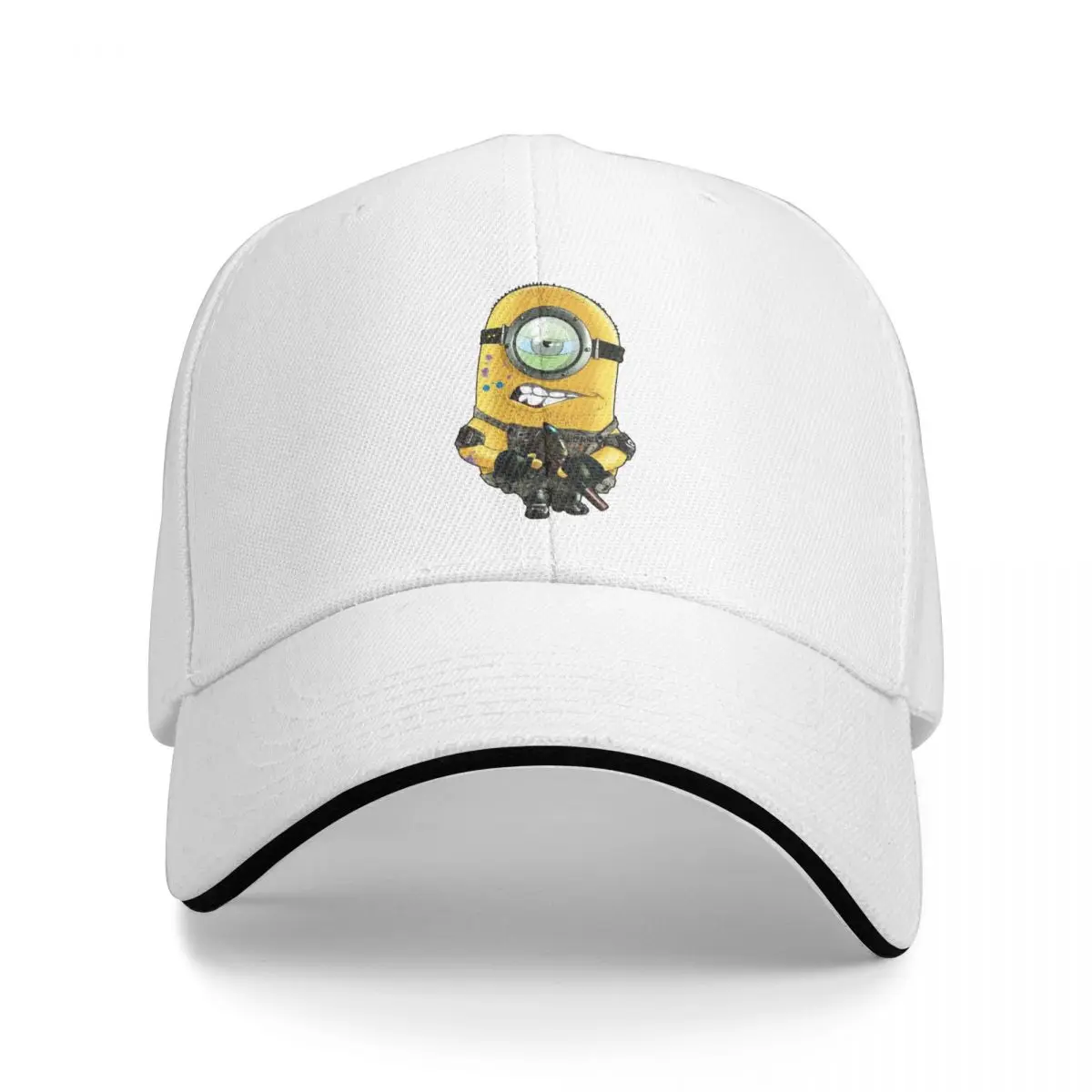 

Minions Soldier Battle Paintball Baseball Caps High Quality Solid hat Men Women Hip Hop Snapback hat