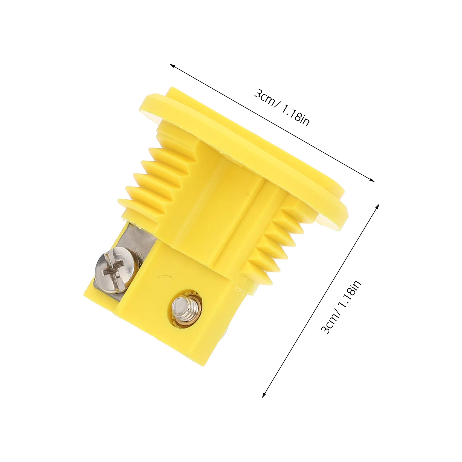 Thermocouple Connector K Type Panel Mount Female Adapter Replacement Socket 220C High Temperature Yellow Thermocouple Wire Male
