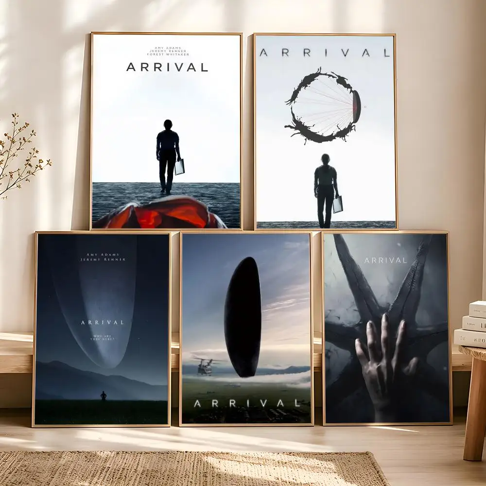 Affiche de film cool A-Arrival, autocollants muraux modernes et élégants pour la décoration de la maison, salon, dortoir, art mural