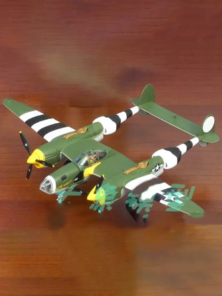 

Diecast 1:72 Scale WorldWarII US P-38J fighter Finished Aircraft Simulation Model Static Decoration Souvenir Gifts For Adult Boy