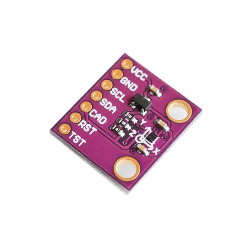 Três Axis Geomagnetic Hall Sensor, Magnetômetro, Módulo Bússola, MCU-9911, AK09911C