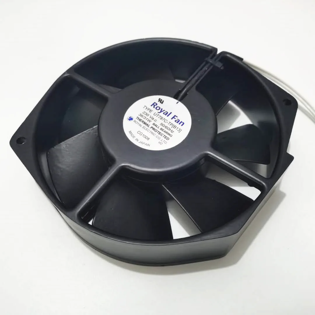 Royal Fan UT797C-TP AC 230V 36/31W 172x150x38mm 2-Wire Server Cooling Fan