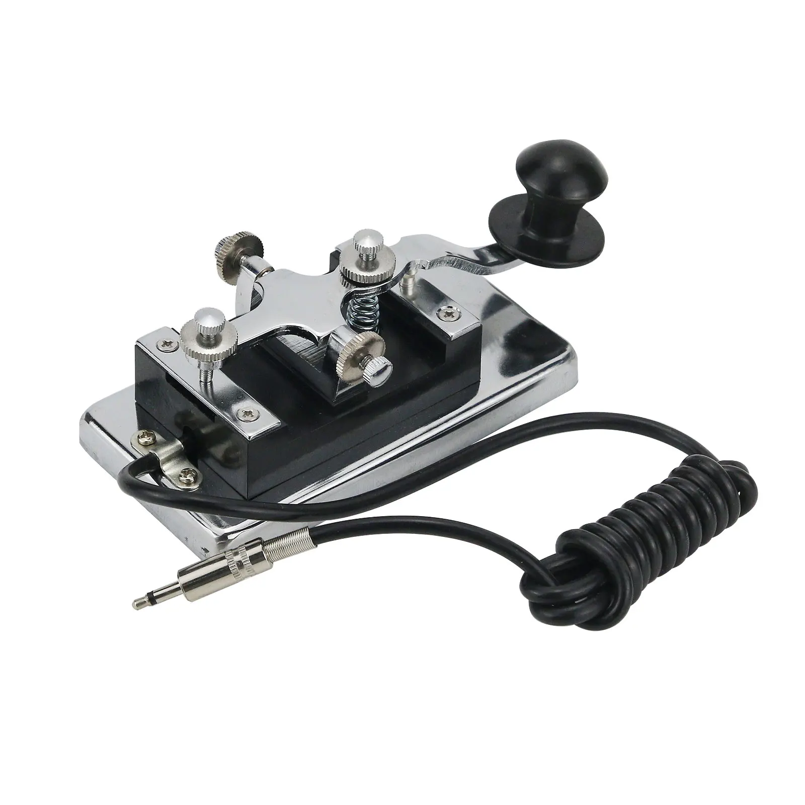 

For K4 Manual Telegraph Key CW Key Morse Key For Shortwave Radio Morse Code Practices CW Communications