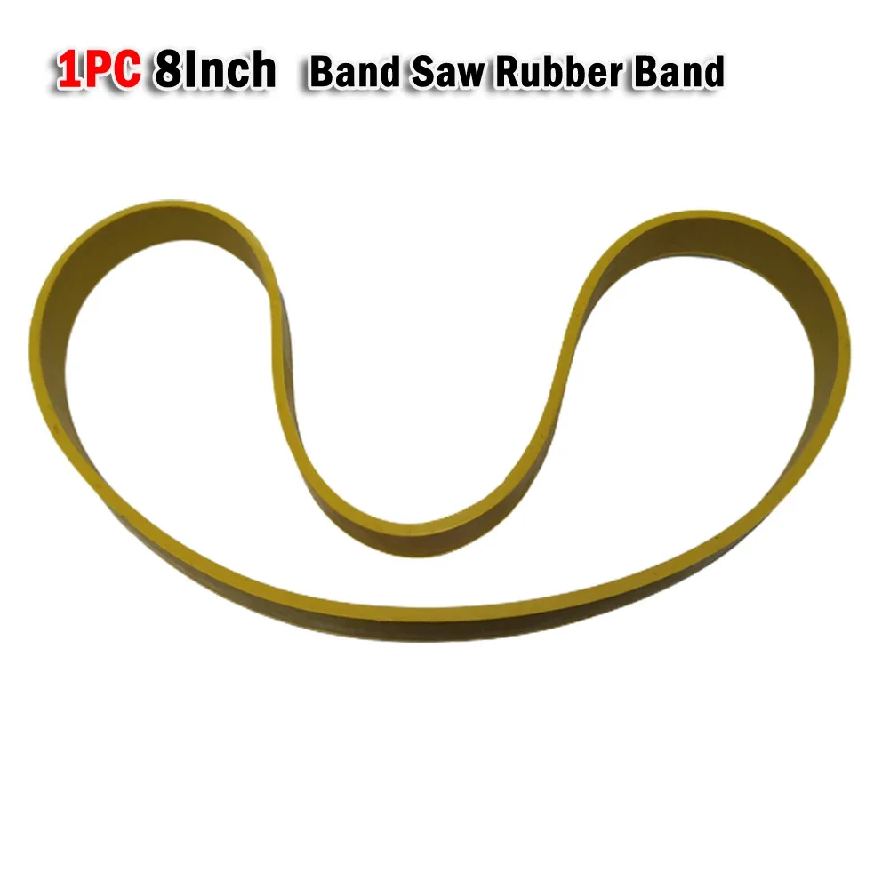 WoodWorking Band Saw Band Saw Rubber Band Rubber Band 1 Pcs 8" X 1/2" X 0.12" Brand New For Diameter 205 Mm