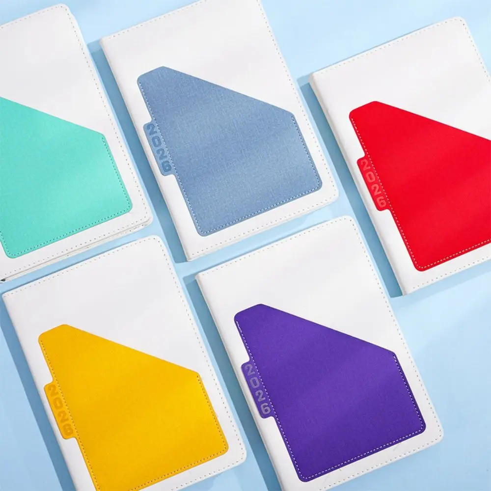 

English 2026 Schedule Planner Notepad 12 Months Bookmark 365 Days Efficiency Notebook Thick Paper Wear-resistant