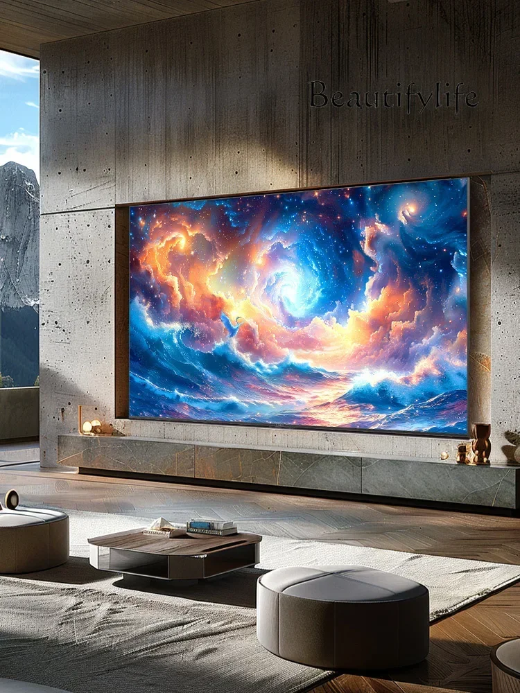 شاشة عملاقة عالية الدقة لحماية البصر ، دقة عالية ، التدرج اللوني ، الصوت ، التلفزيون ، الصوت والفيديو ، أو"