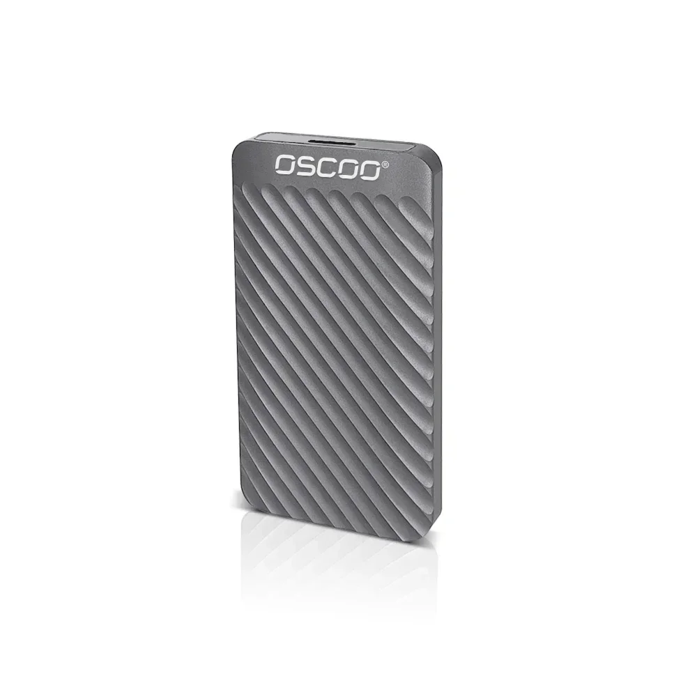 OSCOO Portable SSD 512GB/1TB/2TB PSSD SMI2320 External Hard Drive Read Speed Can Up to 2100MB/S USB3.2 PSSD for Laptop/Desktop