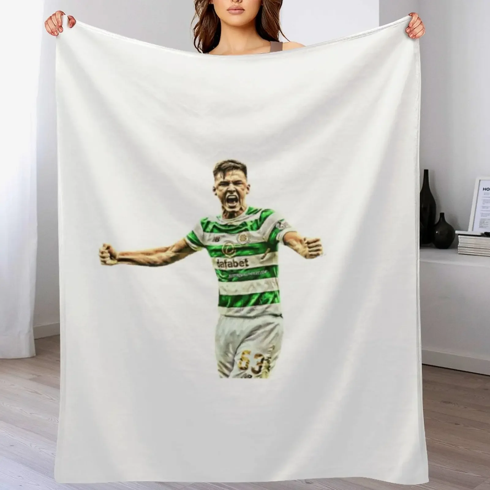 Kieran Tierney Throw Blanket Fuzzy Plush Throw Blanket for Sofa Chair