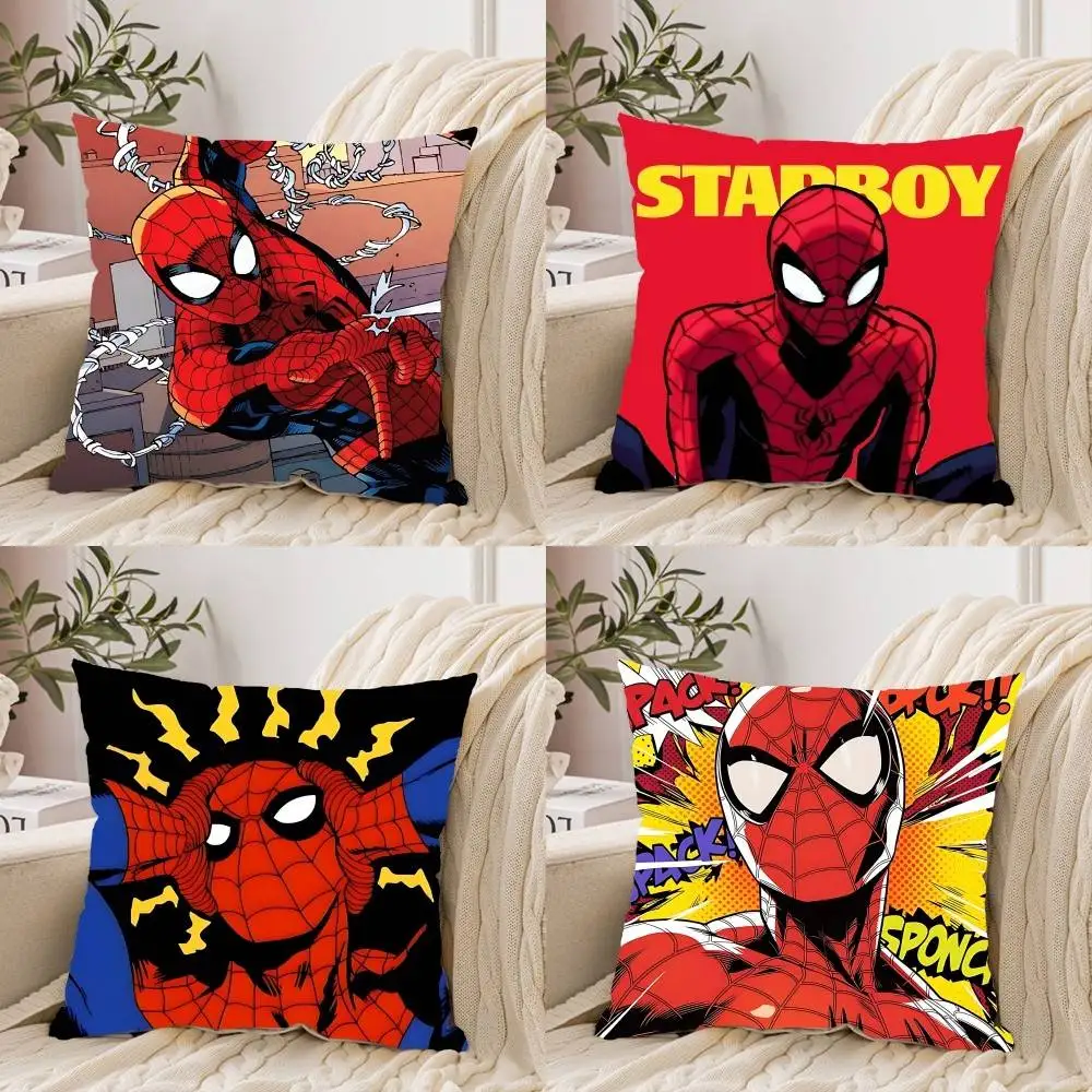 Movie-S-spider-Man-S Customizable Square Pillowcases, Stylish And Soft, Perfect For Beds, Cars, And Sofas.