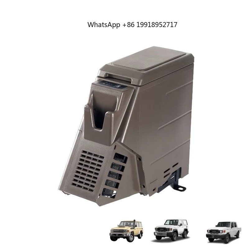 Car Fridge 12V/24V LC79 Armrest Cooler Box Compressor Refrigeration Freezer Cooling for Land Cruiser LC70 LC71 LC76 JJ1017 - view 2