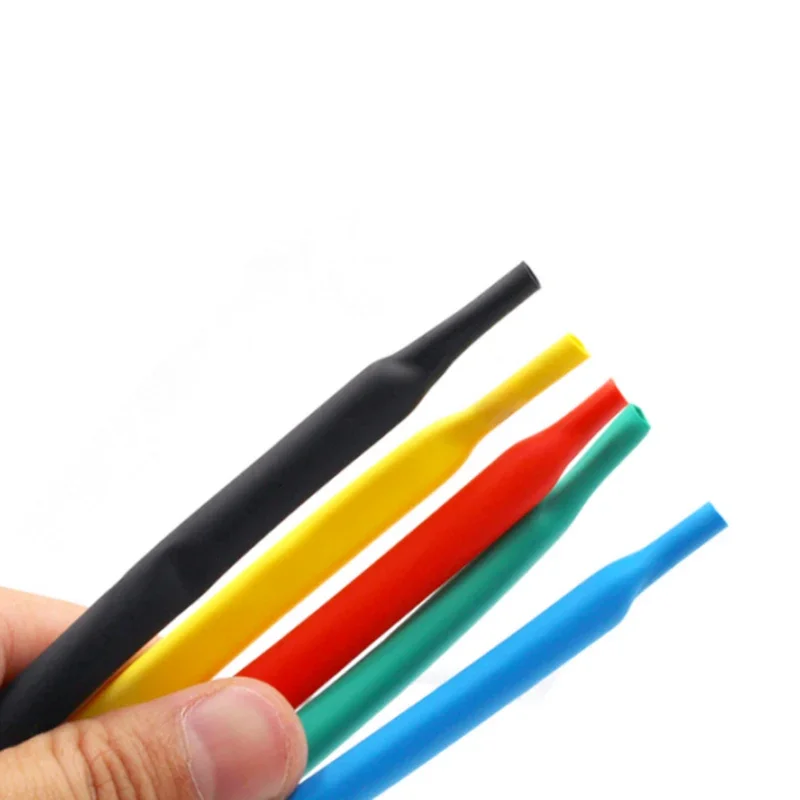 

Thermoresistant Tube Kit 127/164pcs Assorted Polyolefin Insulation Sleeving Heat Shrink Butt Wire Cable 2:1 Shrinking Wrapping