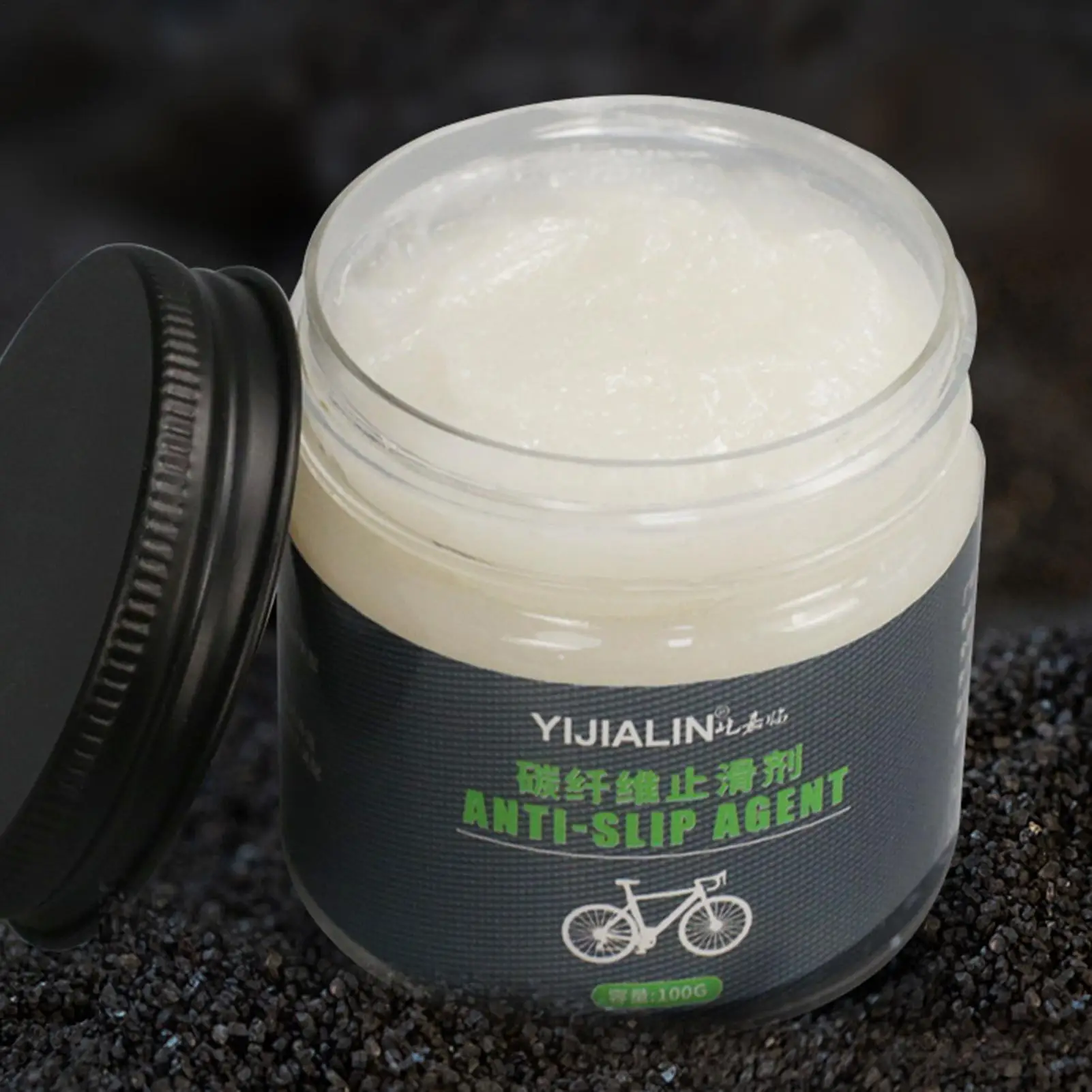 100g Carbon Fiber Bicycle Grease Multifunctional Bicycle Carbon Fiber Anti Slip Paste for Seatpost Mountain Bicycle Frames