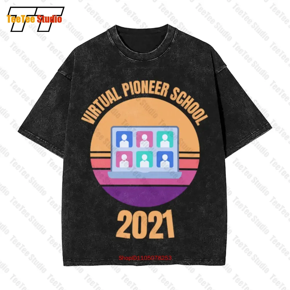 Virtual Pioneer School 2021 Jehovahs Witnesses Jw Vintage Oversized T-Shirt 3UXM