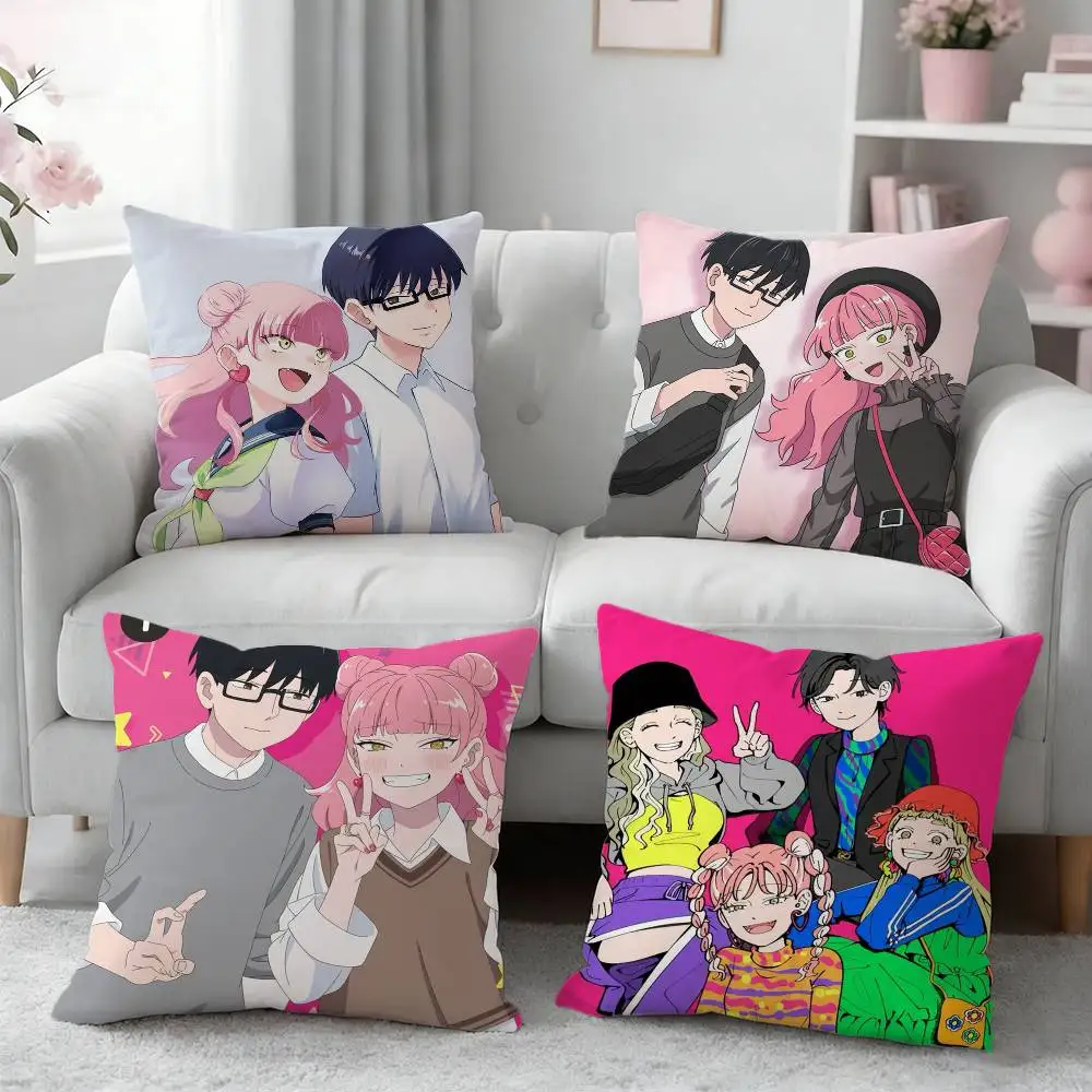 

You and I Are Polar O-Opposites Pillow Case for Sofa Living Room Home office Decor Protective Cover