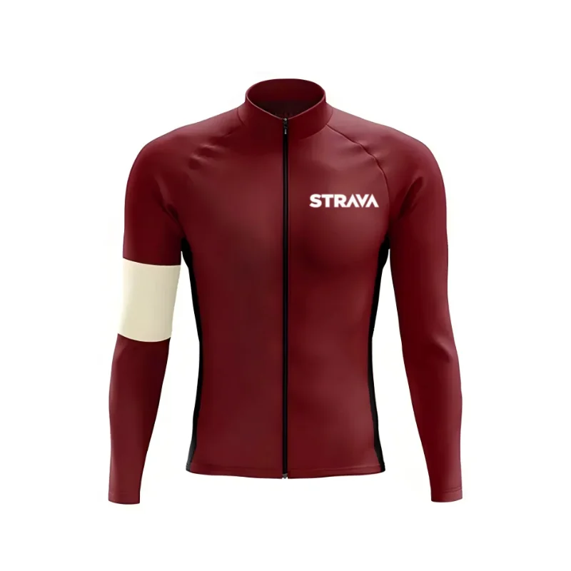 

STRAVA Cycling Autumn Clothes For Men Bicycle Clothing Set Men's Sportswear Set Bicycle Clothing Cycle Jersey Cycling Pants