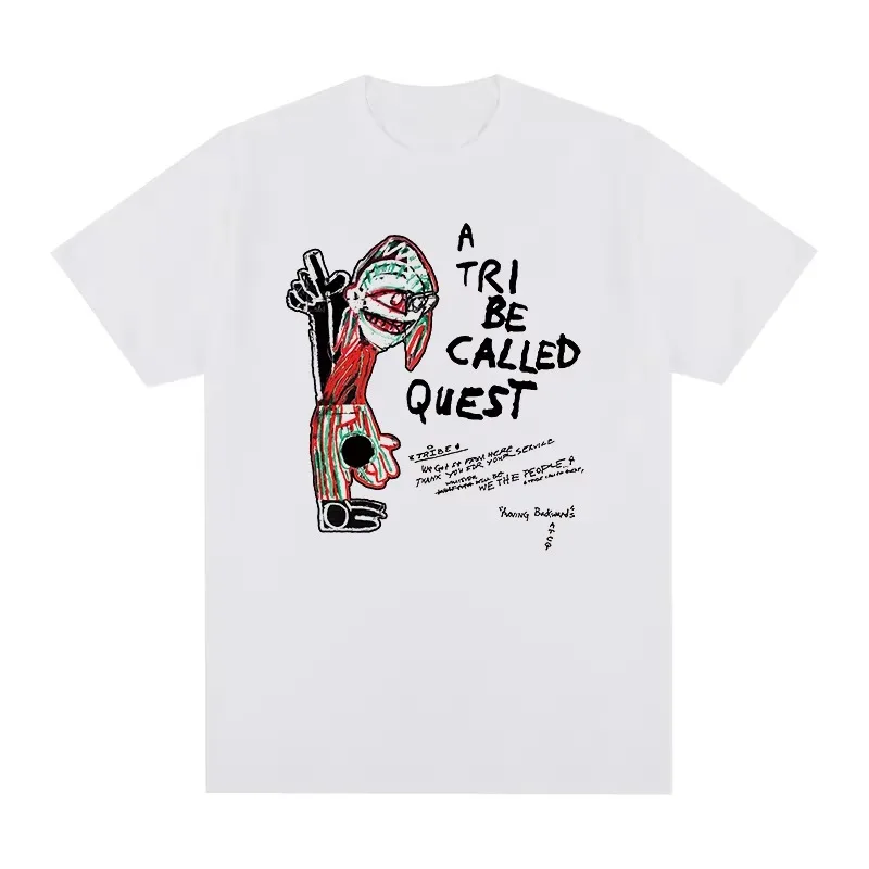 

Летняя футболка A TRIBE CALLED QUEST ATCQ в стиле хип-хоп, уличная одежда в стиле Харадзюку, винтажная летняя футболка, мужская новая футболка, женские топы