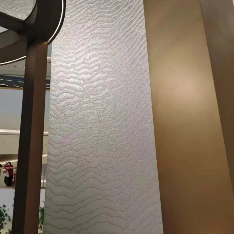 

Специальное предложение: Металлическая перегородка-ширма для оформления стен, подходит для гостиничных лобби и ресторанов.