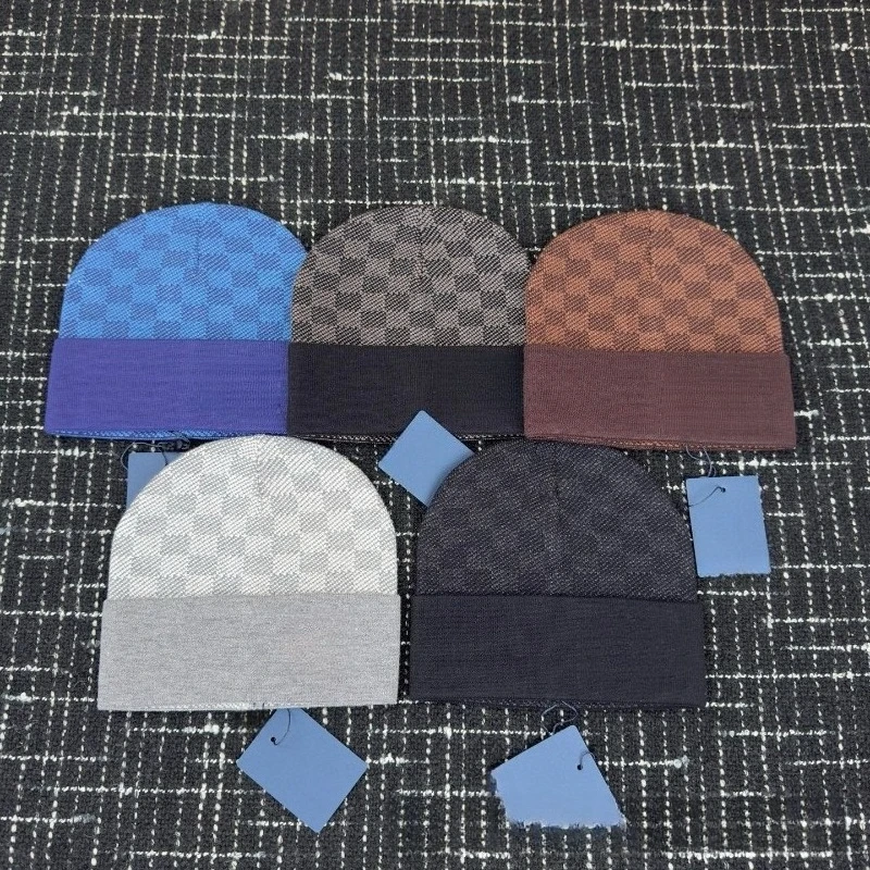 الخريف والشتاء تحقق صغيرة تسمية جلدية صغيرة رسالة العصرية تنوعا في الهواء الطلق الدافئة الباردة واقية محبوك قبعة #1