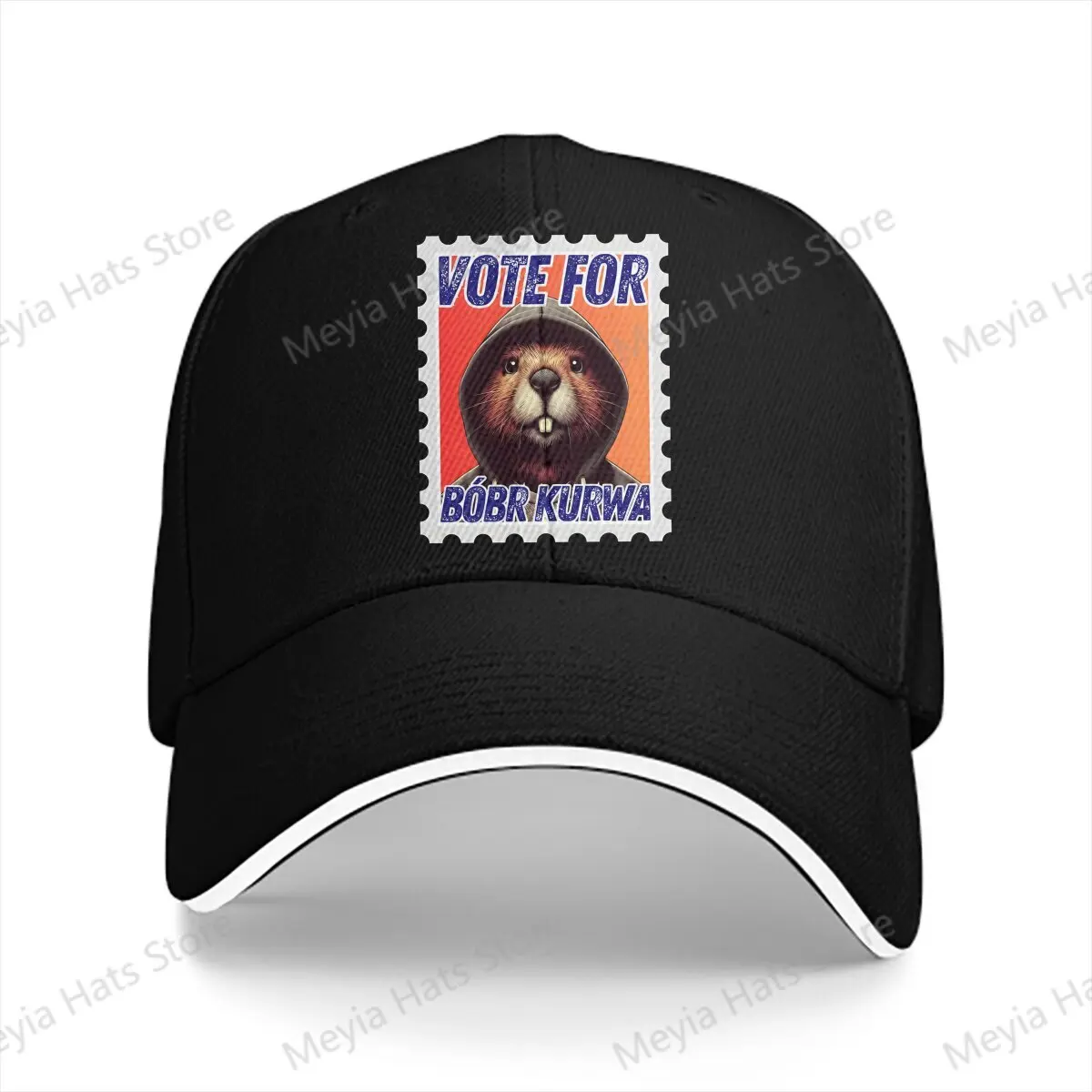 

Vote Bobr Kurwa Game Windproof Cap Sun Visor Hip Hop Caps Cowboy Hat Peaked Hats