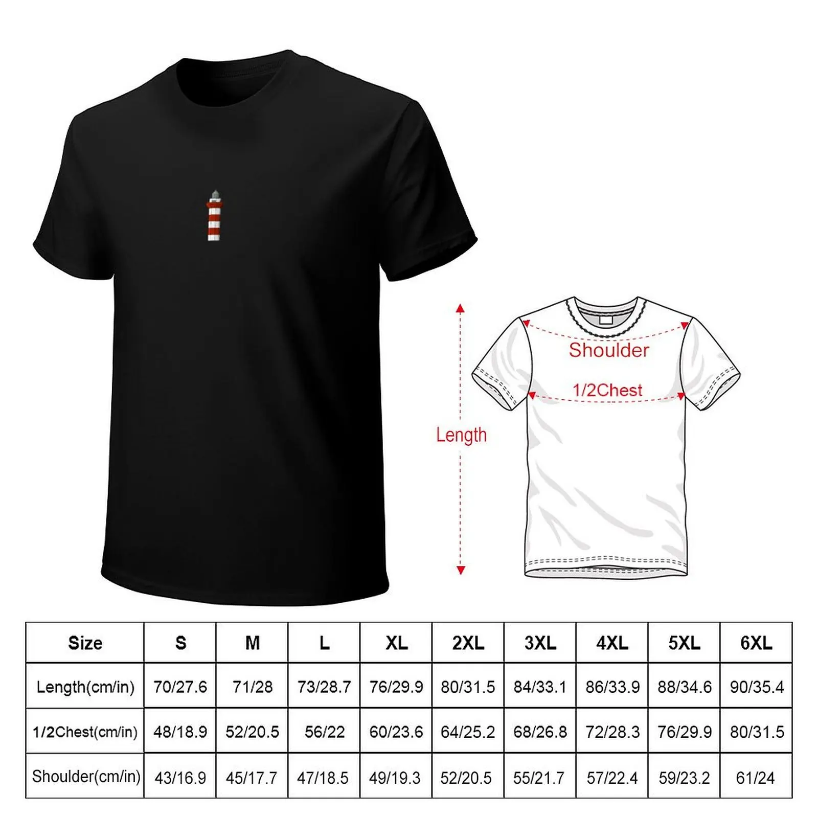 Harbour Town Lighthouse T-Shirt custom shirt graphics sports fans mens cotton t shirts