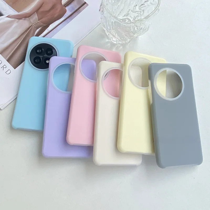 Coque de téléphone en gelée de luxe 2-en-1 pour OnePlus 13R 12 12R 11R 10R 5G, en silicone souple, couleurs macaron, accessoires de protection d'origine