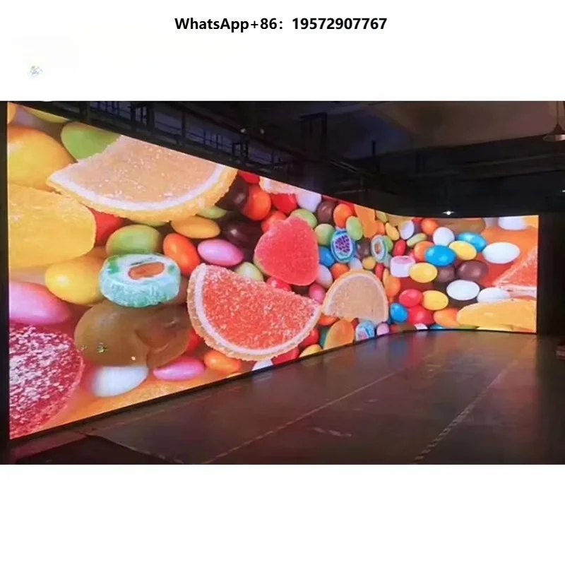 LED Wall Panel Easy to Install Display P1.2 P1.5 P1.86 P2 P2.5 Full Color Display Screen HD Video Wall