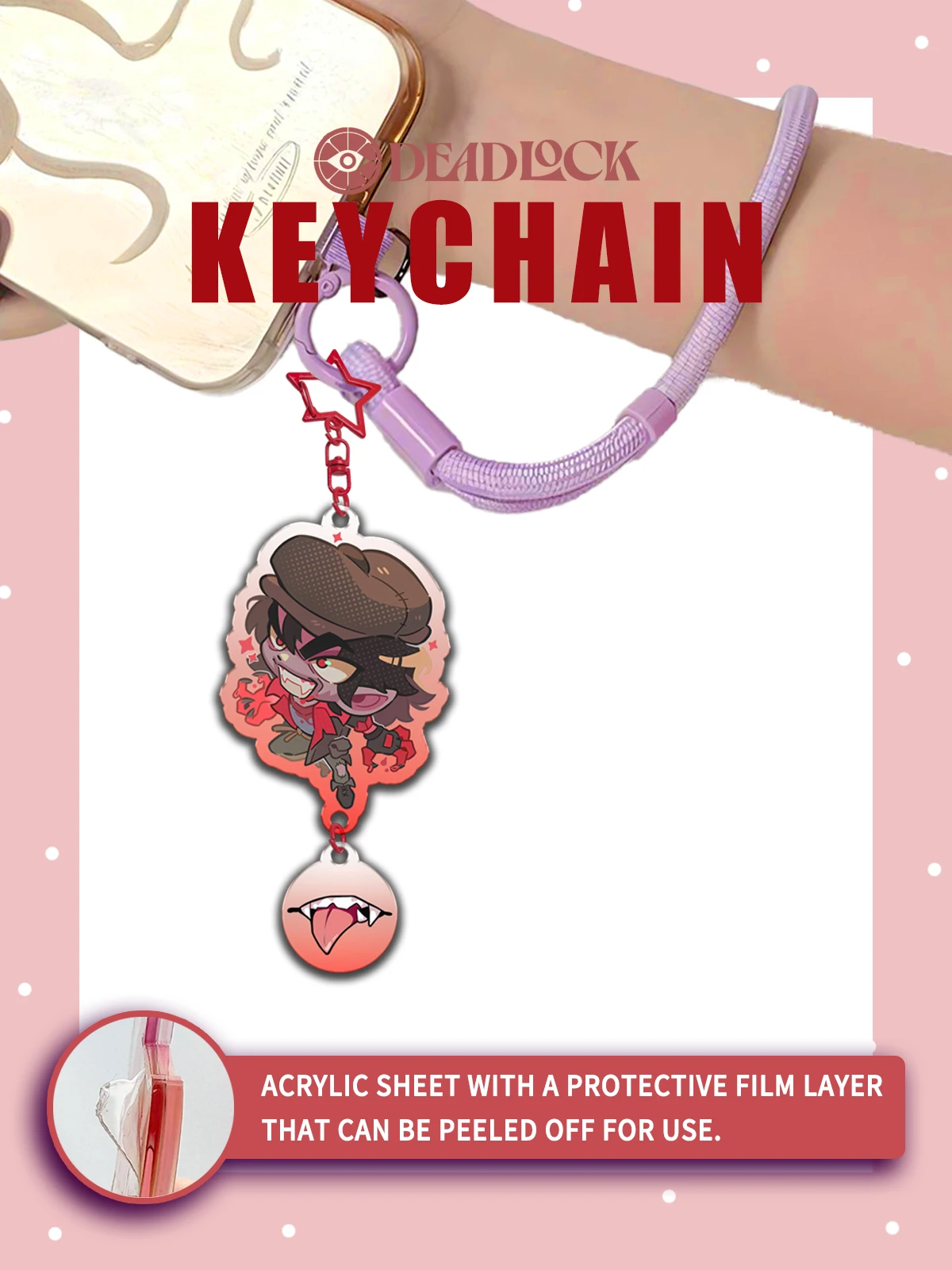 Deadlock-sleutelhangers: porti - Gaming Accessories Anime recensie en prijs