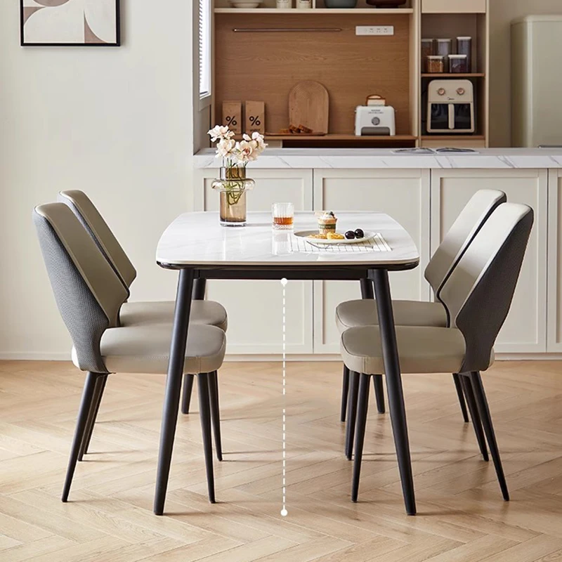 Nordic Vintage Modern Minimalist Dining Table