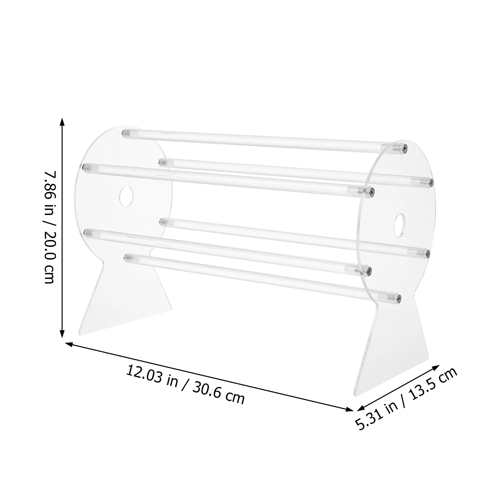 

Acrylic Hair Accessories ganizer Rack Headb Display St for Girls Lightweight Easy to Carry Scrunchies Holder Suitable Home Salon