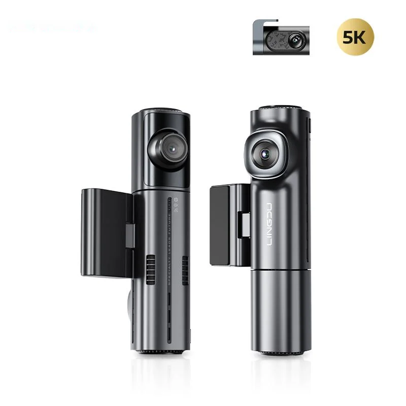 LINGDU LD083-lenses 5K Built-in GPS 5G-WiFi 128G EMMC Support G-sensor Parking Mode GPS Tracking Vehicle Dvr Dash Cam With ADAS
