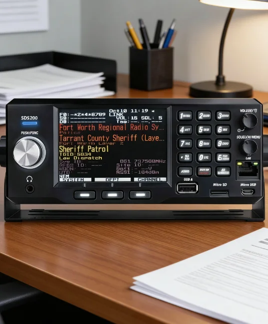

Цифровой сканер Uniden SDS200 Advanced с функциями TrunkTracker X и True I/Q ™ Высокопроизводительный базовый/мобильный приемник для оптимального сигнала