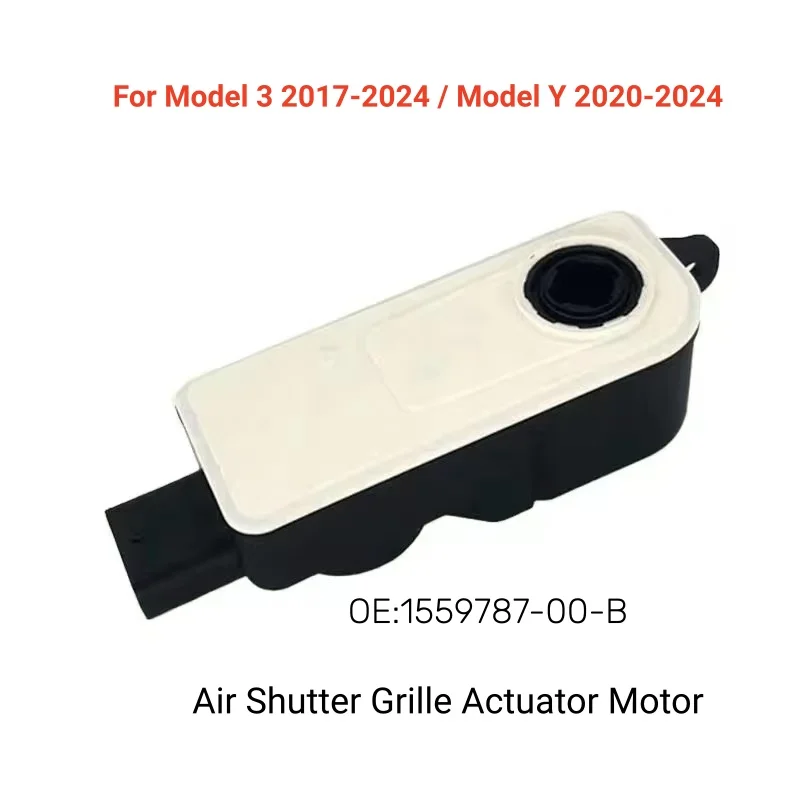 1559787-00-B Air Collecting Hood Air Intake Grille Motor Fit For Tesla Model 3 2017-2024 Model Y 2020-2024 Air Shutter Grille Ac