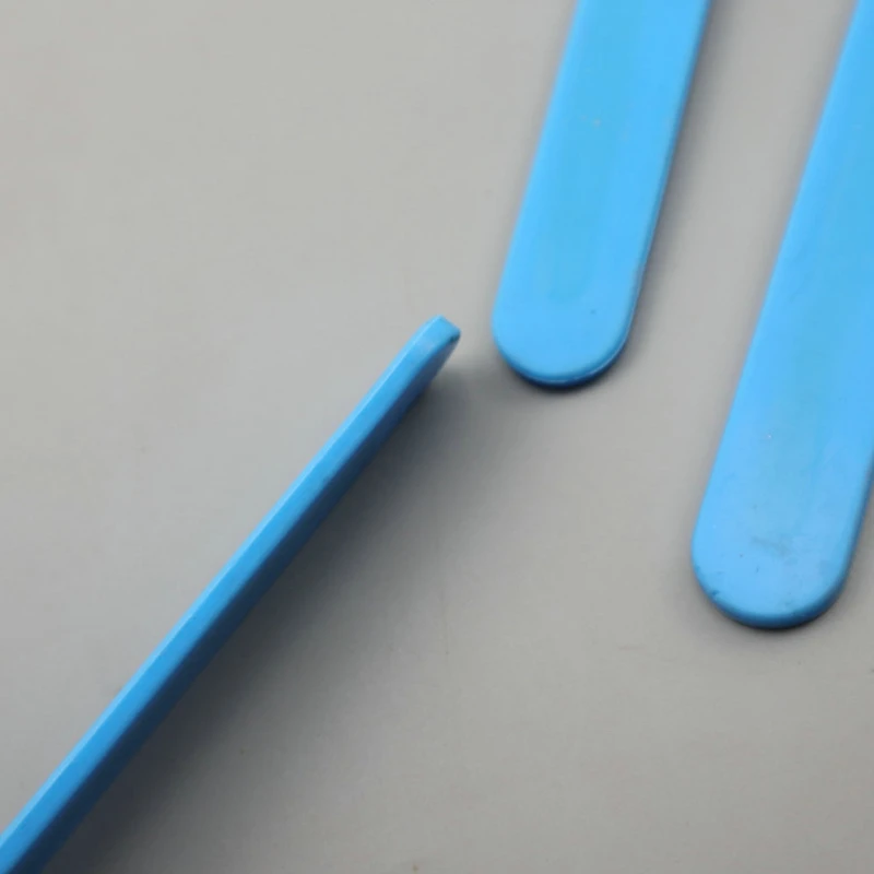 Bâtonnets d'agitation en Silicone bleu, outils colle en résine pour bricolage, bijoux artisanaux, tiges d'agitation agitateur