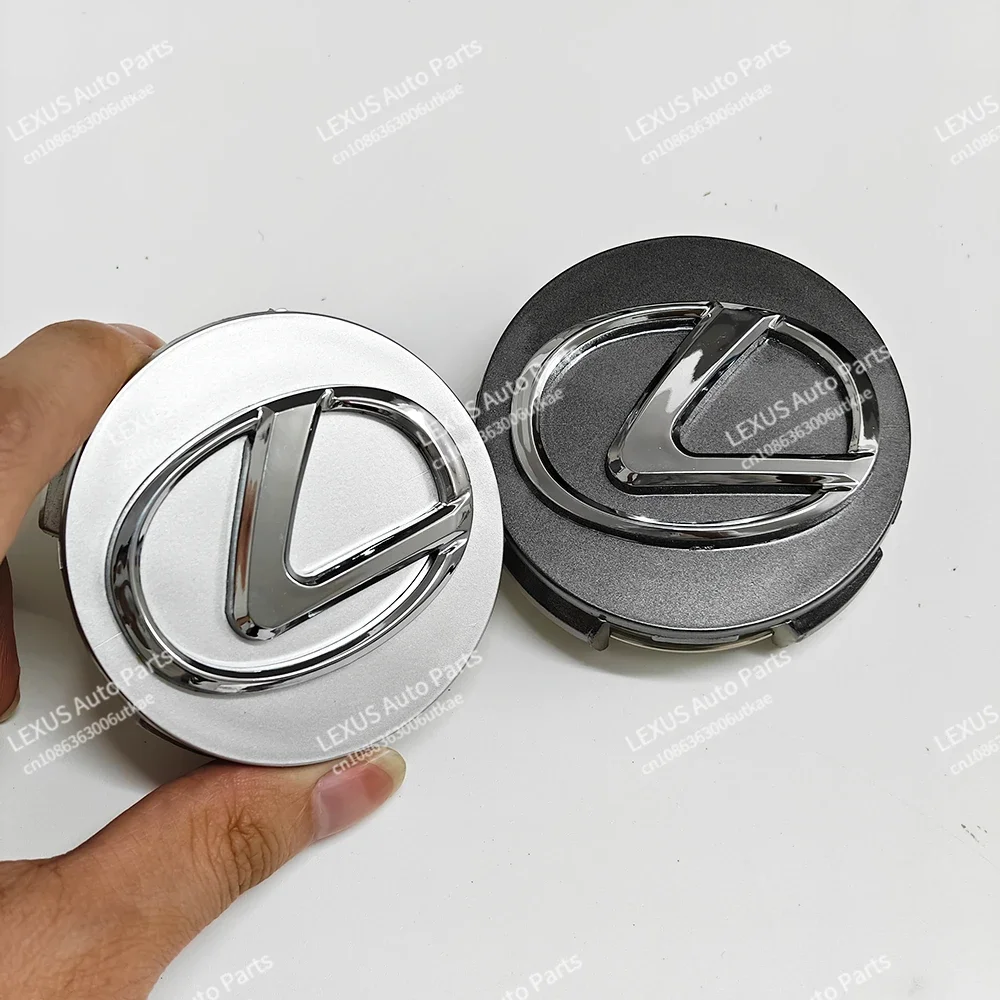 4pcs 62mm Wheel Hub Center Caps For Lexus Badge Cover Hubcaps for NX200T ES200 ES350 IS300 RX240 GS450h LS500h Car Accessories